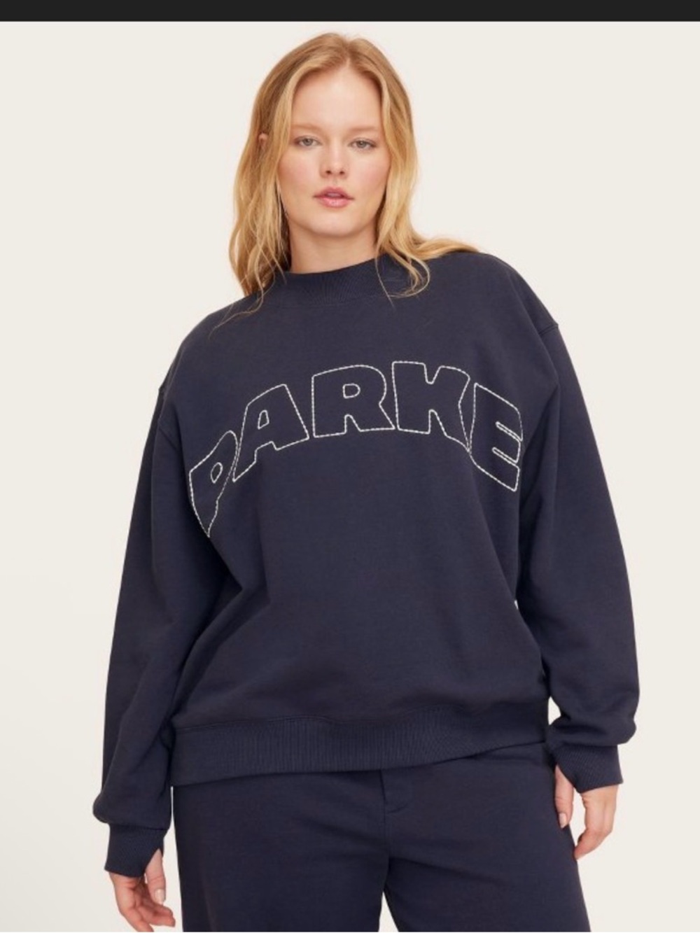 Parke x Target MockNeck Navy Blue L/XL